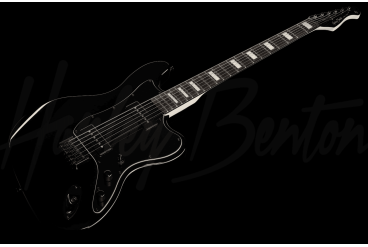 Электрогитара Harley Benton JA-Baritone BK