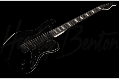 Электрогитара Harley Benton JA-Baritone BK