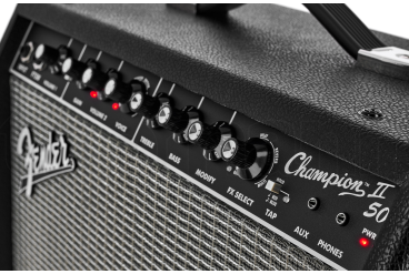 Комбоусилитель для электрогитары Fender Champion II 50 Black 50W 1x12