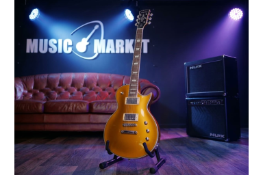 Электрогитара Harley Benton SC-Custom III Gold Top