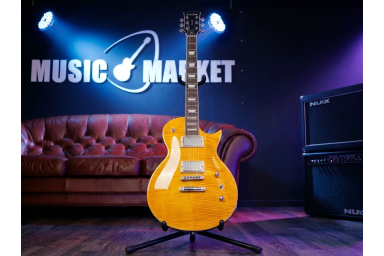 Электрогитара Harley Benton SC-Custom III Lemon Flame