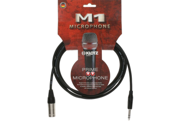 Кабель микрофонный XLRf-6.35мм, 2м, Klotz M1FS1K0200
