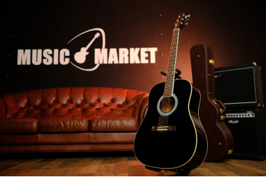 Электроакустическая гитара Colombo LF - 4111 EQ / BK