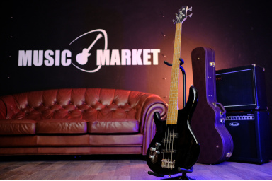 Бас-гитара Cort Action Series Action-Bass-Plus-LH-BK