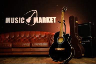 Акустическая гитара Phil Pro AS - 4004 / BK