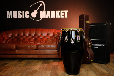 Конга 11,75'' x 30'', стекловолокно, черная, Sonor Latino Conga LСFS  1175 PB 90603616