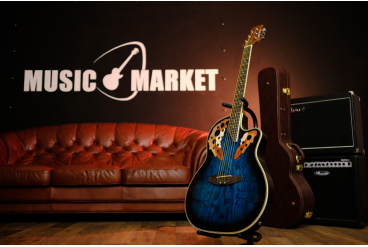 Электроакустическая гитара Stagg A2006-BLS