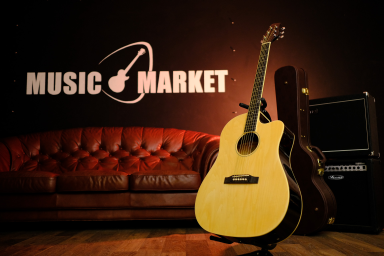 Электроакустическая гитара STAGG SA35 DSCE-N