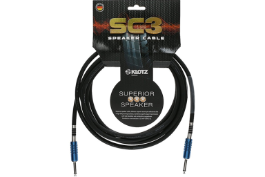 Кабель акустический 6.35мм, 3м, Klotz SC3PP03SW SC3