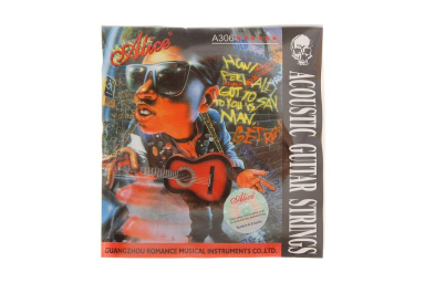 Струны для акустической гитары, посереберенная медь 10 Alice A306-XL