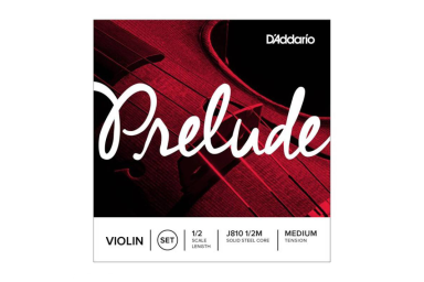 Комплект струн для скрипки D`Addario PRELUDE J810-1/2M