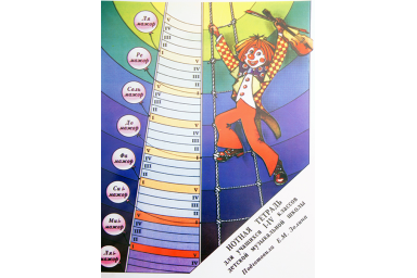 Нотная тетрадь: Для учащихся I-IV классов ДМШ. Сост. Е.М.Золина. Издательство "Музыка" 15518МИ