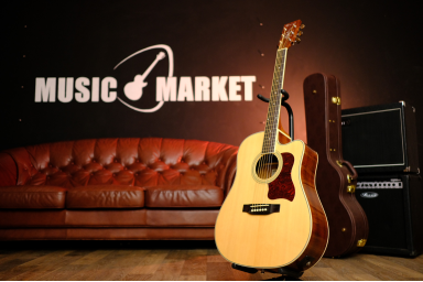 Электроакустическая гитара Caraya F750CEQ