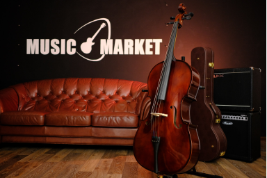 Виолончель 4/4 Caraya MC760R-4/4 с чехлом и смычком