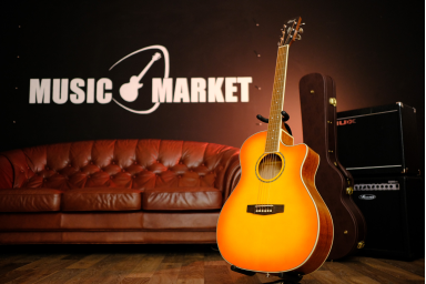 Электроакустическая гитара Cort Grand Regal Series GA-MEDX-LVBS