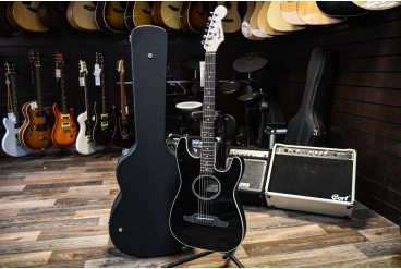 Электроакустическая гитара Fender STRATACOUSTIC BLACK