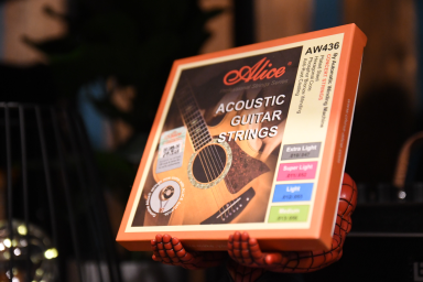 Комплект струн для акустической гитары, фосфорная бронза 10-47 Alice AW436-XL