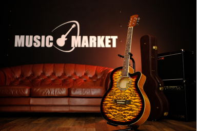 Акустическая гитара Elitaro E4030 SB (Tiger)