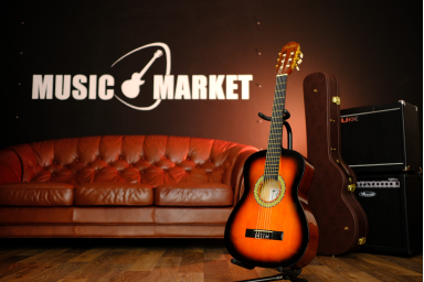 Классическая гитара Fabio FB3410 SB (1/2, 34")