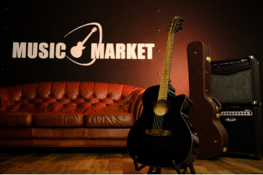 Акустическая гитара FLIGHT GA-150 BK