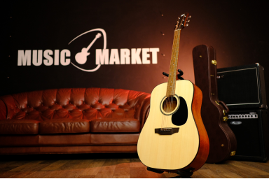 Электроакустическая гитара JET JDE-255 OP