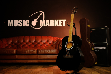 Гитара акустическая шестиструнная JET JF-155 BKS