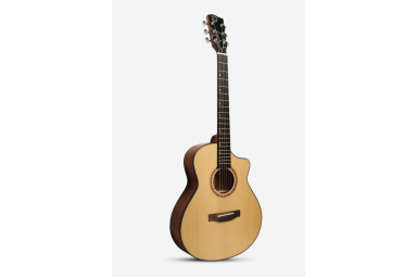 W-5-N Акустическая гитара, с вырезом, цвет натуральный, Luxars