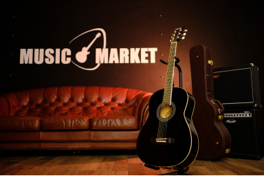 Акустическая гитара VESTON F-38 BK