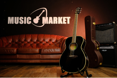 Акустическая гитара Yamaha FS820 BLACK