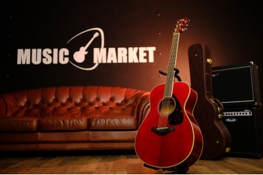 Акустическая гитара Yamaha FS820 RUBY RED