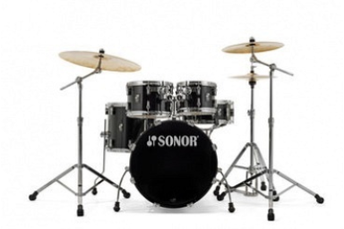 17500110 AQ1 Studio Set PB 11234 Барабанная установка, черная, Sonor