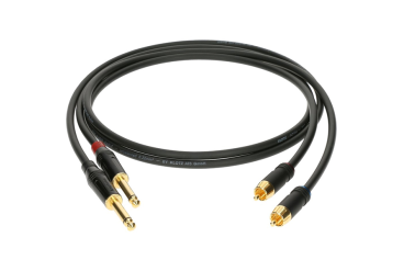 Кабель акустический RCA-Jack 6,35мм, 3м, 2шт, Klotz AL-RP0300