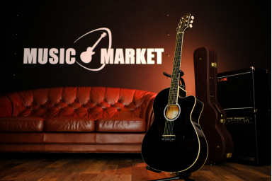 Акустическая гитара Naranda CAG240CBK