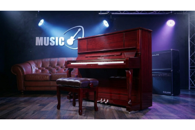 Акустическое пианино Yamaha YU2X PM - красное дерево полированный