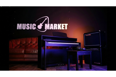 AU140-BK Цифровое пианино со стойкой, черное, Aurora