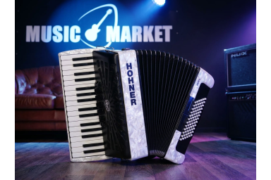 HOHNER Bravo III 72 white - Аккордеон 3/4