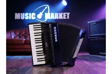 HOHNER Bravo III 80 black - Аккордеон 7/8