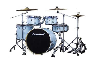 LEC522033 Element Evolution Барабанная установка, голубая, 2 коробки, Ludwig