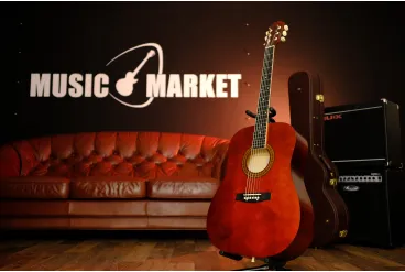 Гитара Акустическая 6-струнная Amistar N61BR