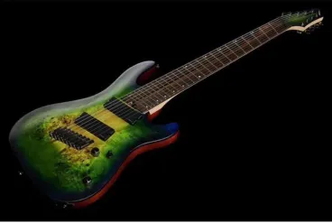 Электрогитара 8 струн Cort KX508MS Marina Blue Burst
