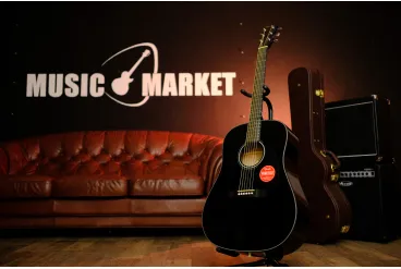 Гитара акустическая FENDER CD-60 DREAD V3 DS BLK