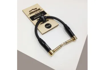 Инструментальный басовый патч-кабель, 15см, SHNOOR Bassist-LL-15cm