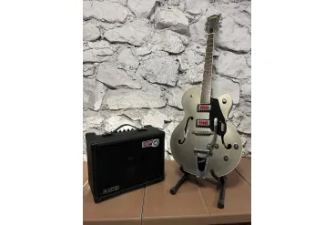 Полуакустическая гитара Gretsch G5410T Electromatic "Rat Rod" Hollow Body Single-Cut Matte Phantom Metallic w/Bigsby
