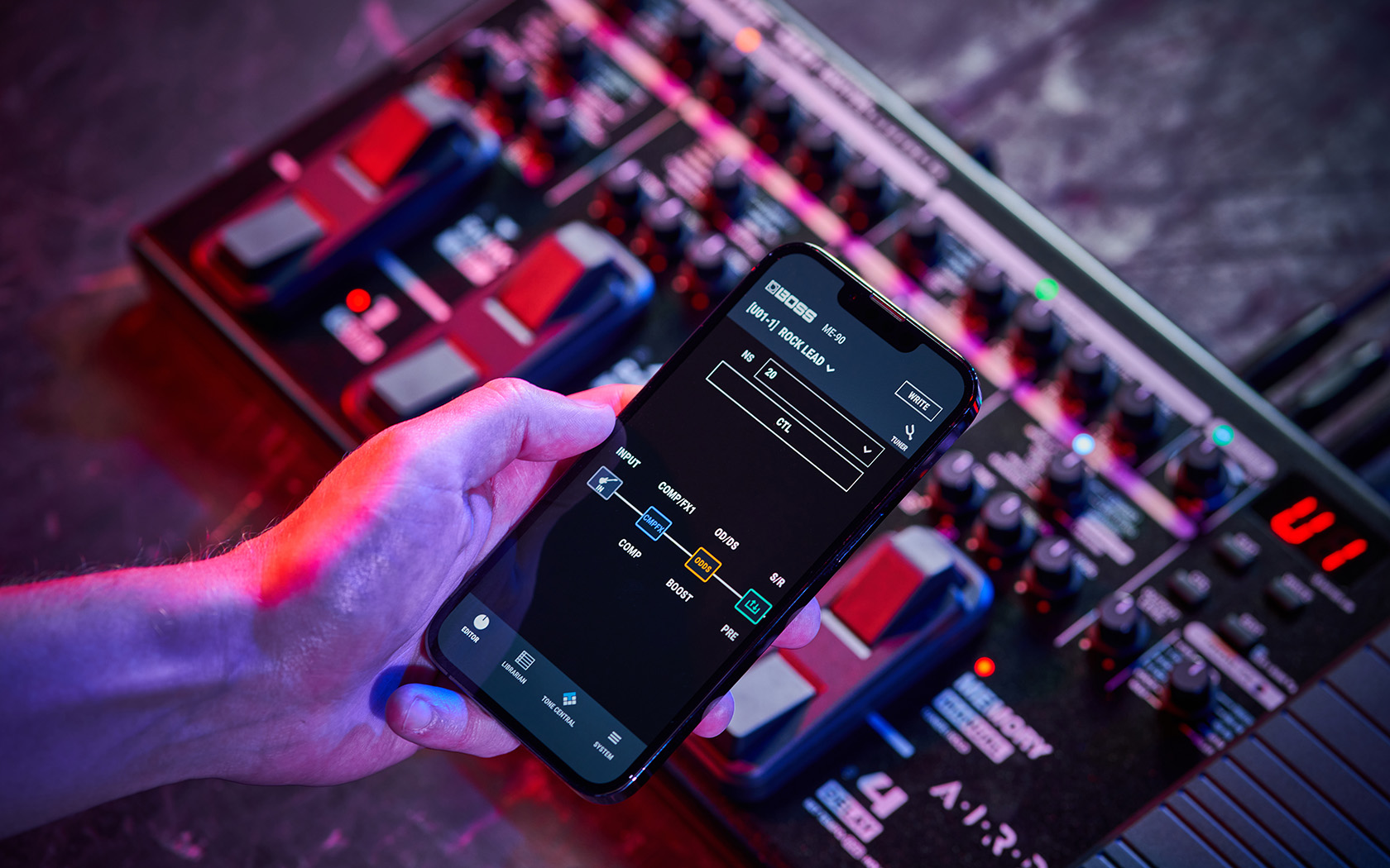 Гитарный процессор Boss ME-90