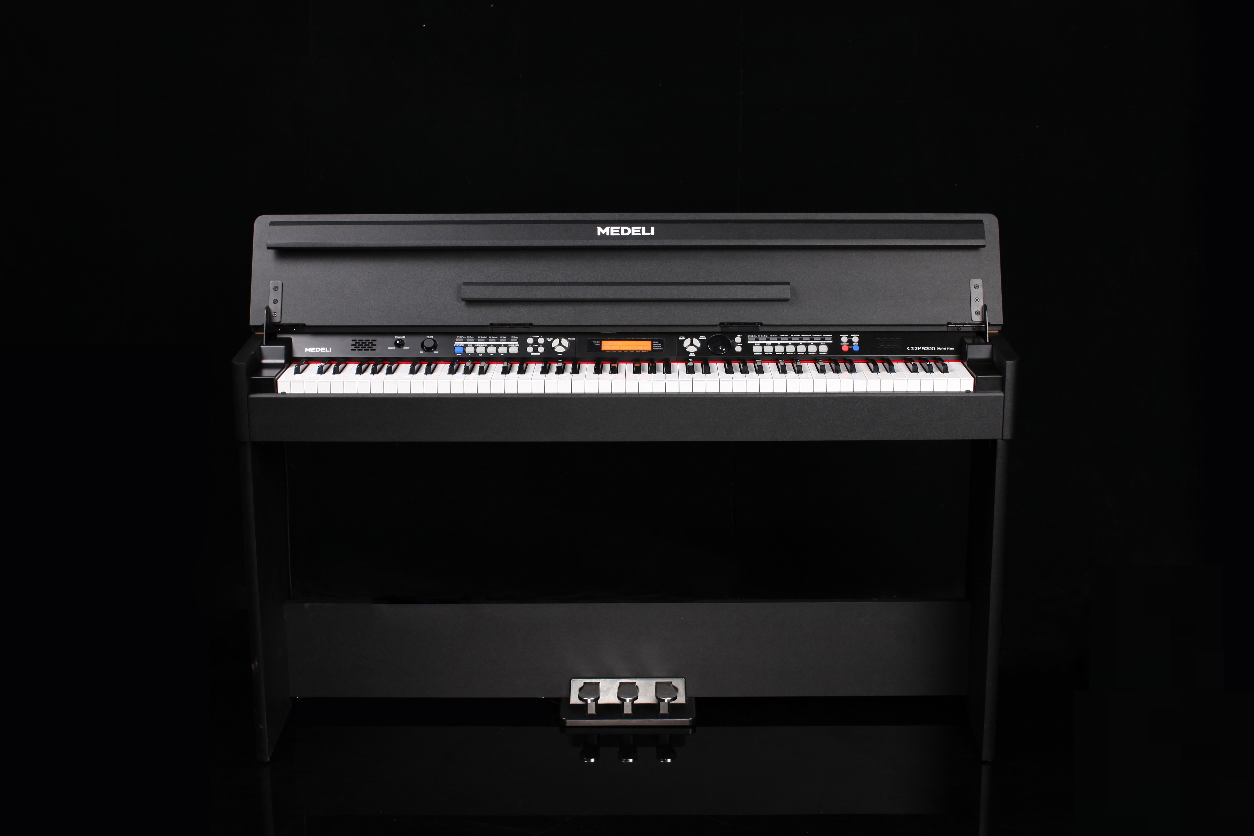 CDP5200-BK Цифровое пианино, компактное, чёрное Medeli