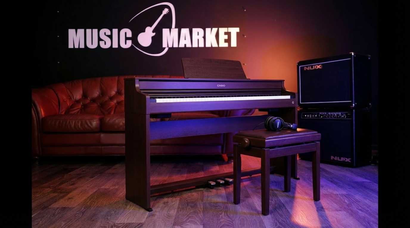 Цифровое пианино Casio Celviano AP-S450 BN - коричневый