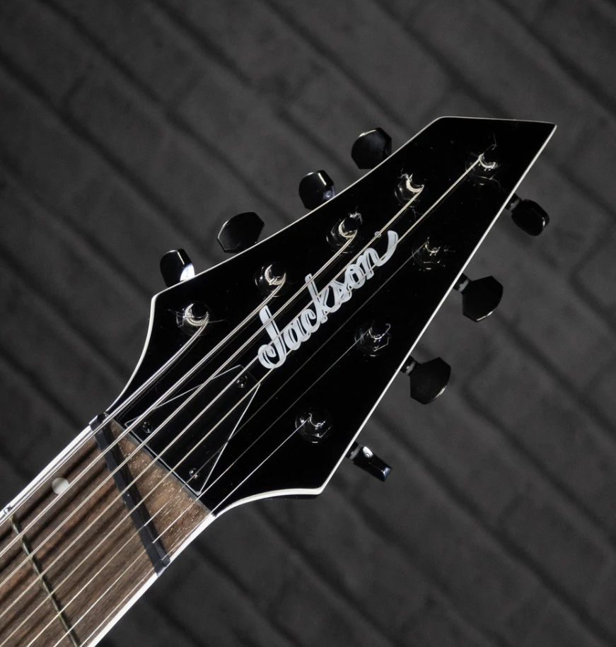 8-ми струнная электрогитара Jackson X Series Soloist Arch Top SLATX8Q MS 8-String Multi-Scale Transparent Black Burst