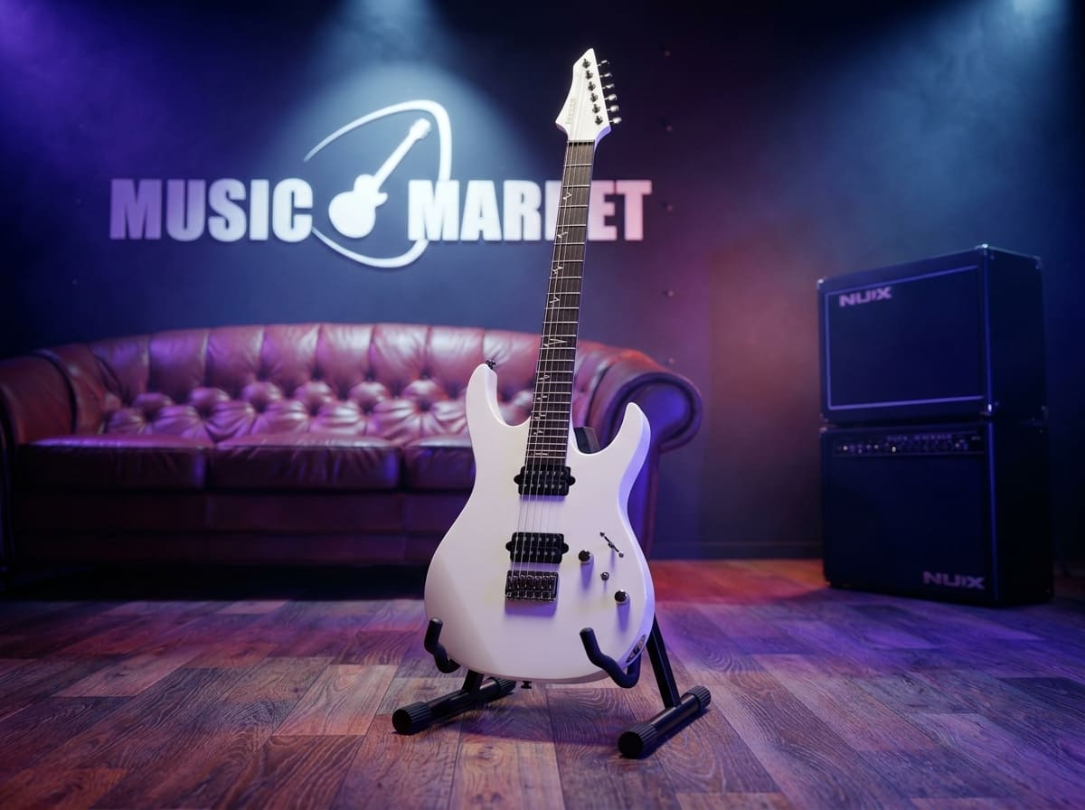 Электрогитара Mooer MMT100-PEWH