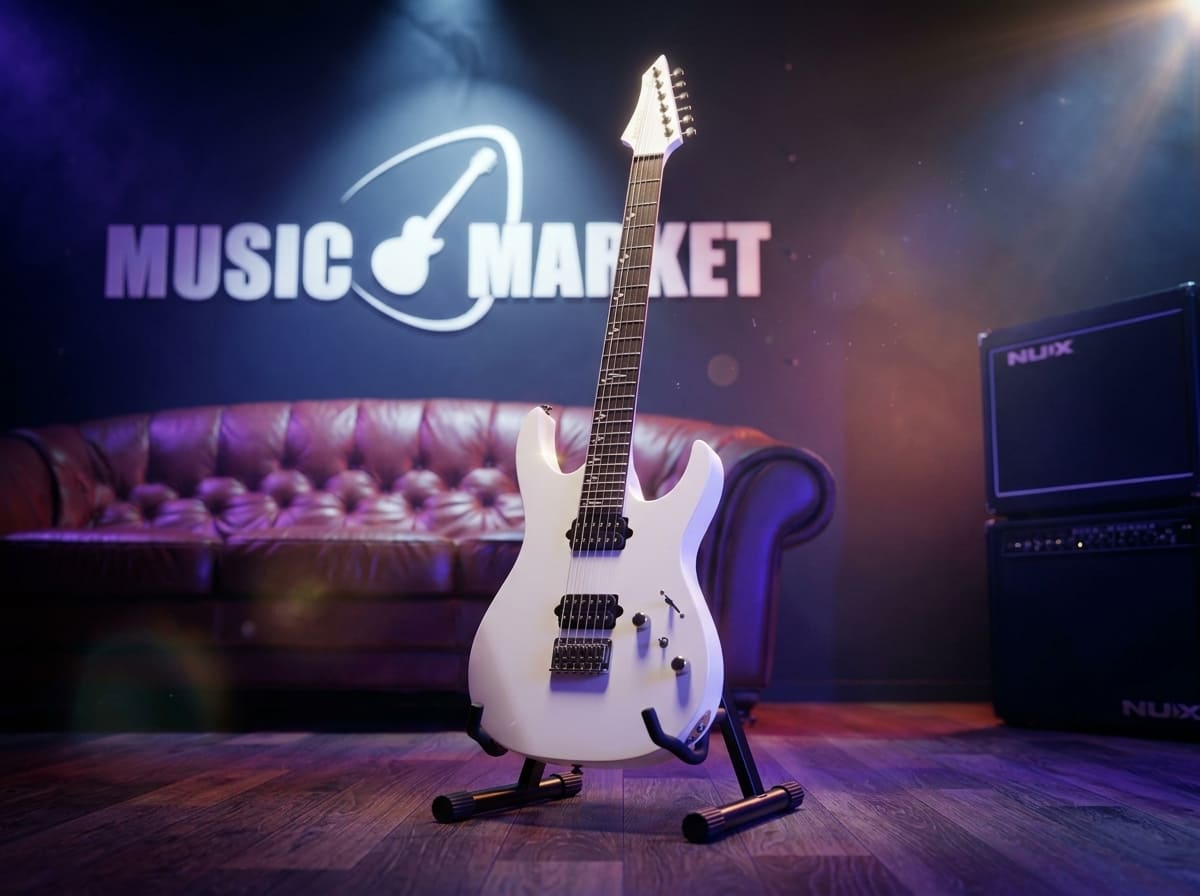 Электрогитара Mooer MMT100-PEWH