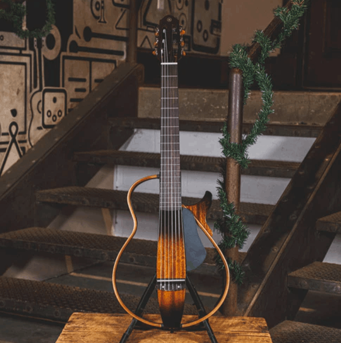Безшумная электроакустическая гитара Yamaha Silent SLG200N TBS